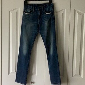 Lucky Brand Blue Straight Jeans Classic Denim